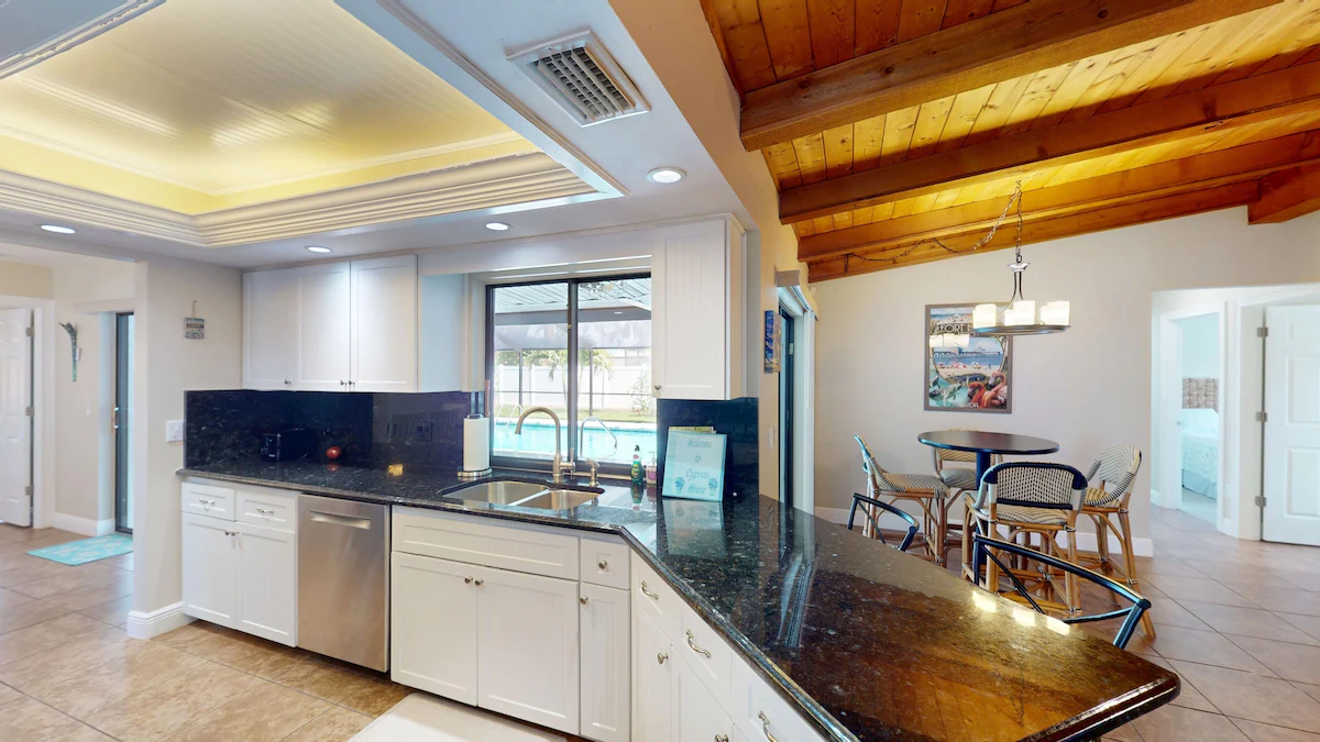 Gourmet Kitchen & Open Living